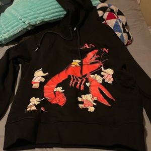 Black Lanvin Hoodie